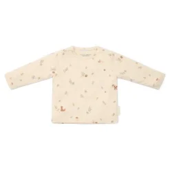 Shirt lange mouw - Zand - Forest Friends - All over print
