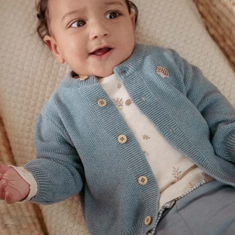 Shirt lange mouw - Zand - Forest Friends - All over print