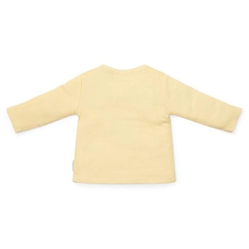Shirt overslag lange mouw - Geel - Little Farm