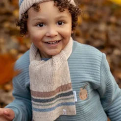 Sjaal - Bruin - Maat one size - Forest Friends - Stripe