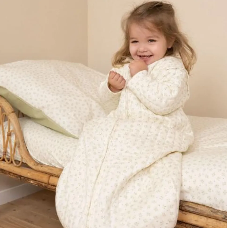 Slaapzak winter 70 cm - Groen - Maat 70 cm - Essentials - Blueberry Leaves