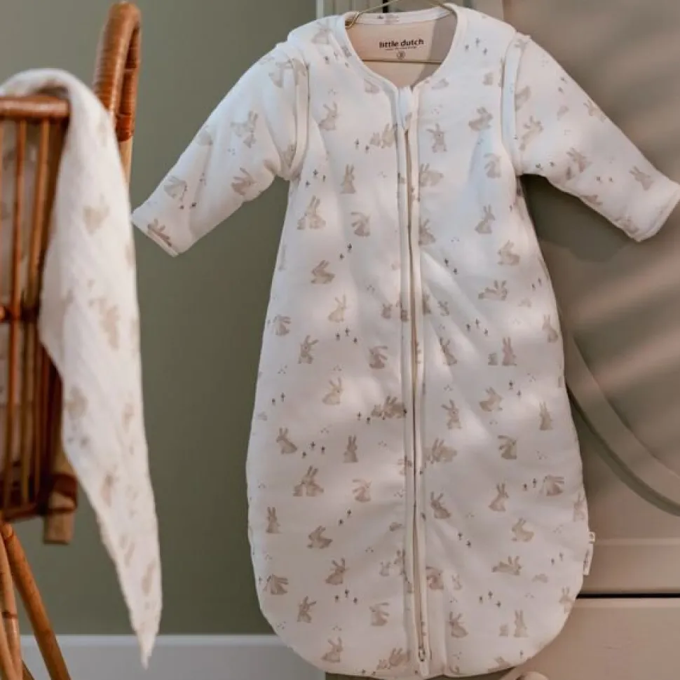 Slaapzak winter – Wit – Maat 90 cm – Newborn Naturals – Baby Bunny