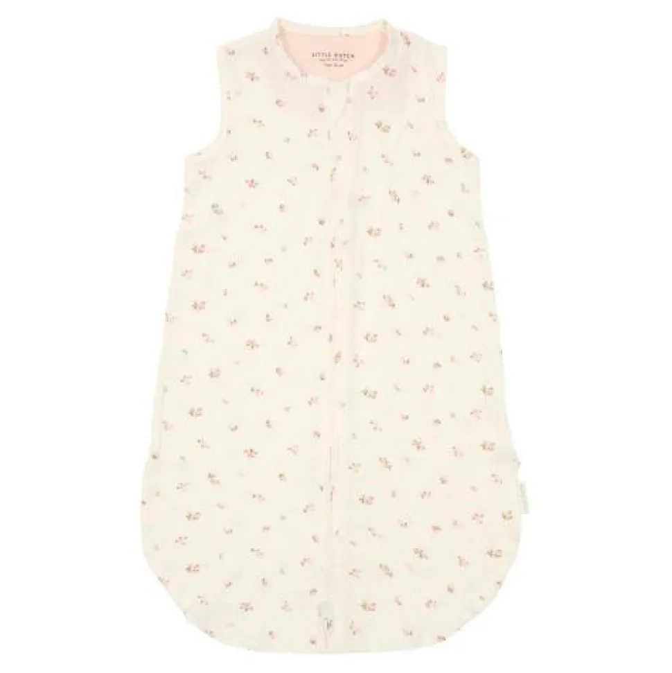 Slaapzak zomer hydrofiel 90 cm - Wit - Maat 90 cm - Fairy Garden - Fairy Blossom