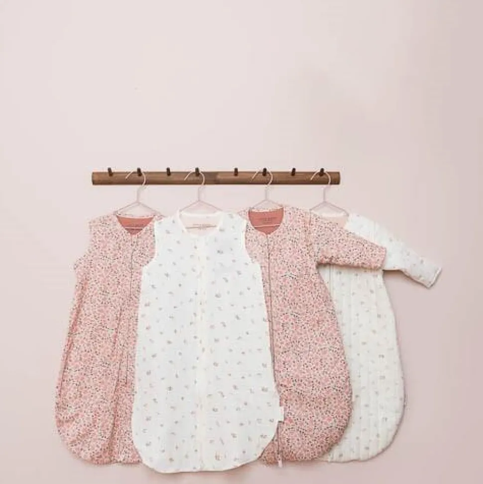 Slaapzak zomer hydrofiel 90 cm - Wit - Maat 90 cm - Fairy Garden - Fairy Blossom