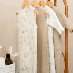 Slaapzak zomer hydrofiel 90 cm Beige