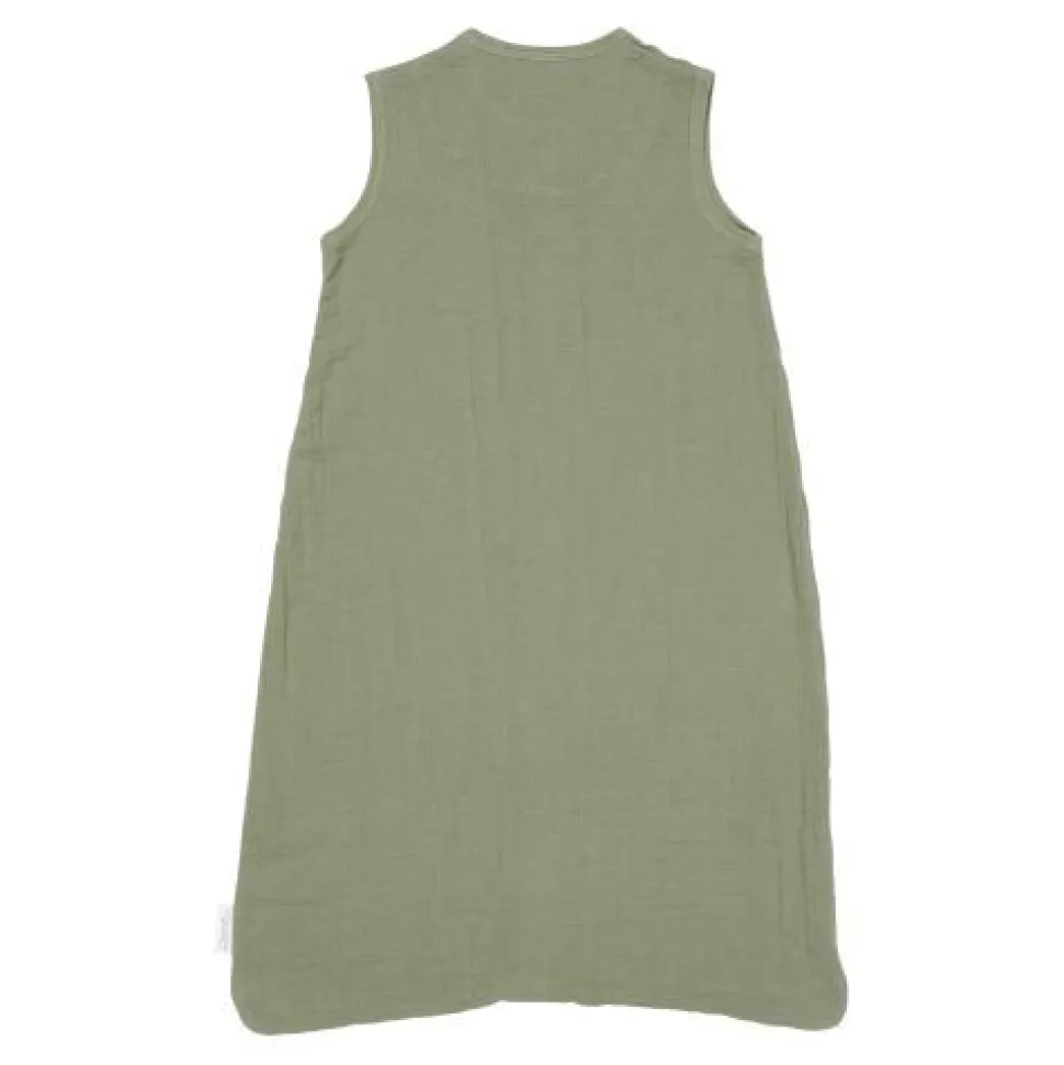 Slaapzak zomer hydrofiel 90 cm - Groen - Little Farm