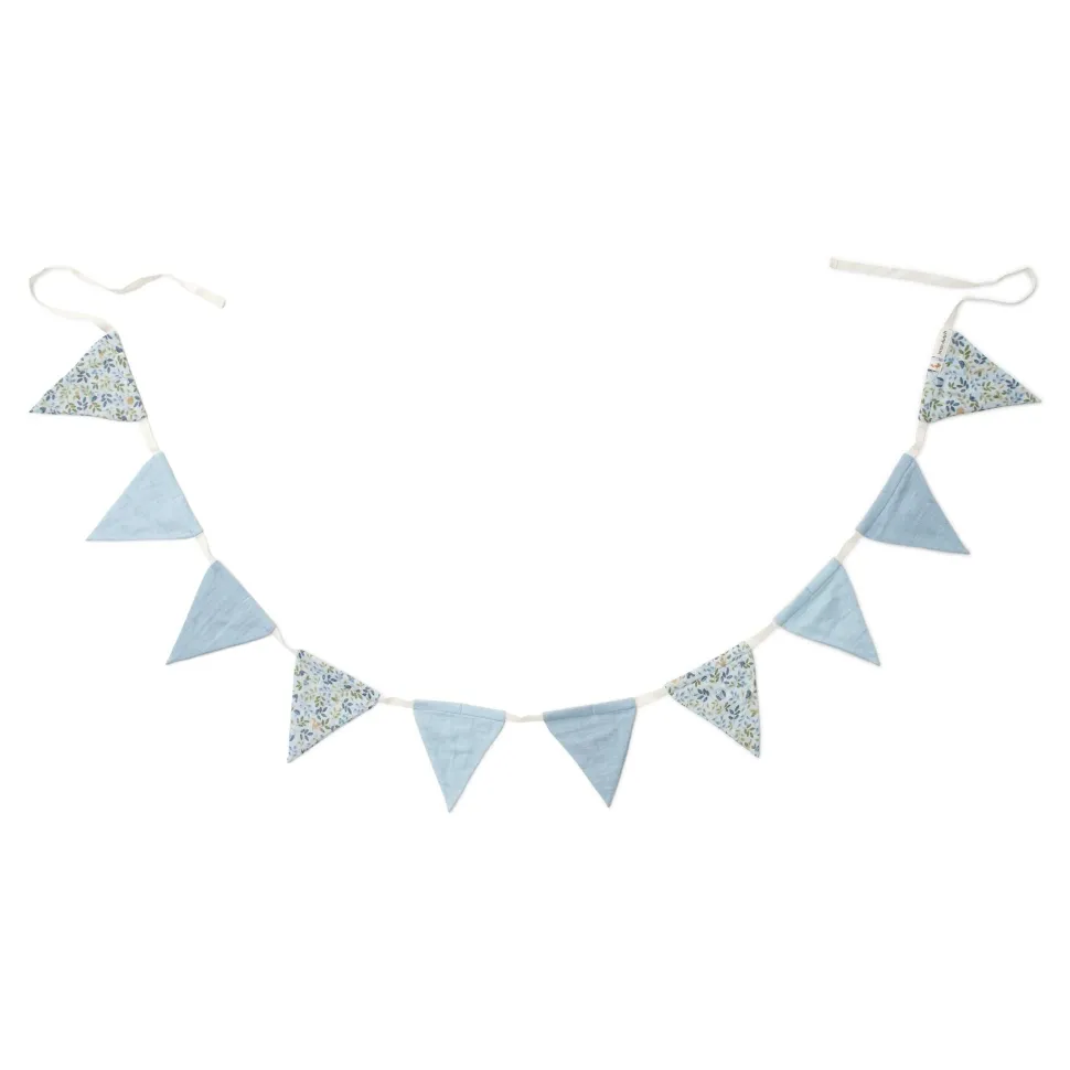 Slinger met vlaggetjes - Blauw - Forest Friends - Forest Adventure