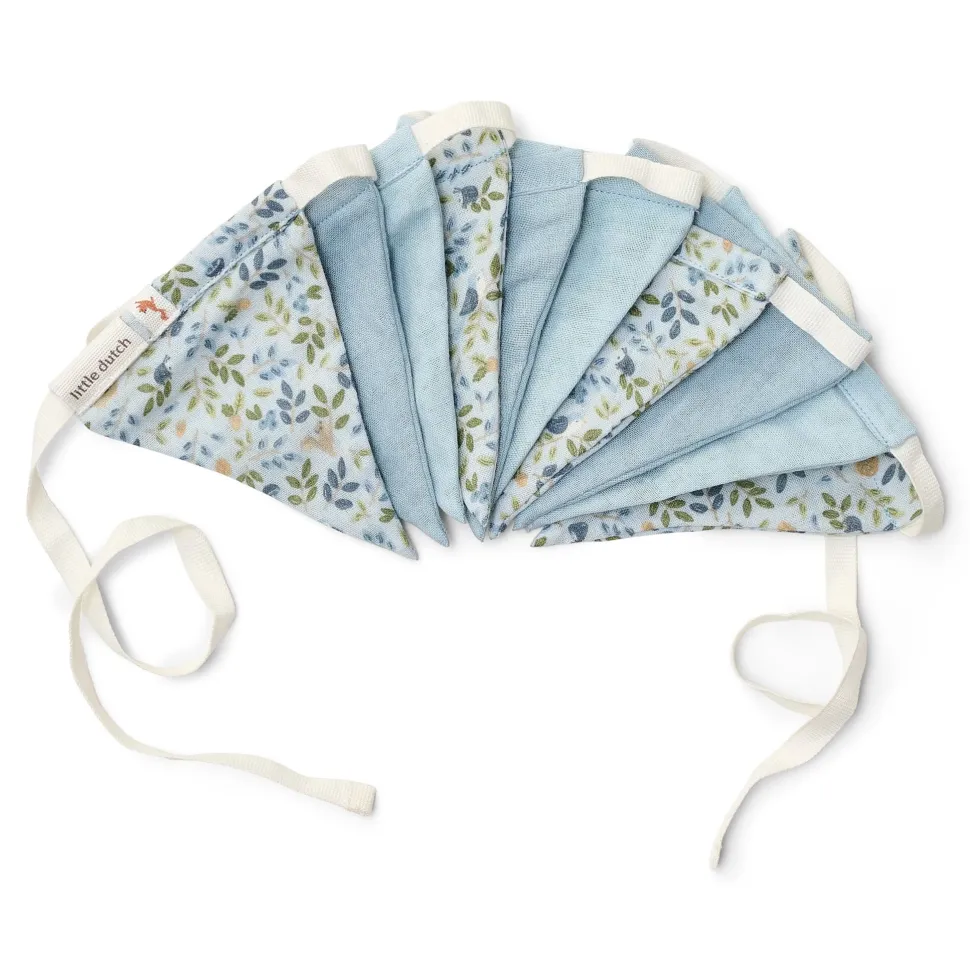 Slinger met vlaggetjes - Blauw - Forest Friends - Forest Adventure