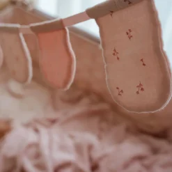 Slinger met vlaggetjes - Roze - Essentials