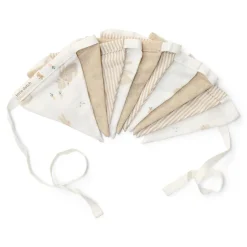 Slinger met vlaggetjes - Wit - Newborn Naturals - Baby Bunny