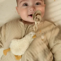 Speendoekje - Wit - Newborn Naturals - Little Goose