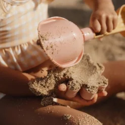 Strandset schepje en zandvormen Flowers & Butterflies