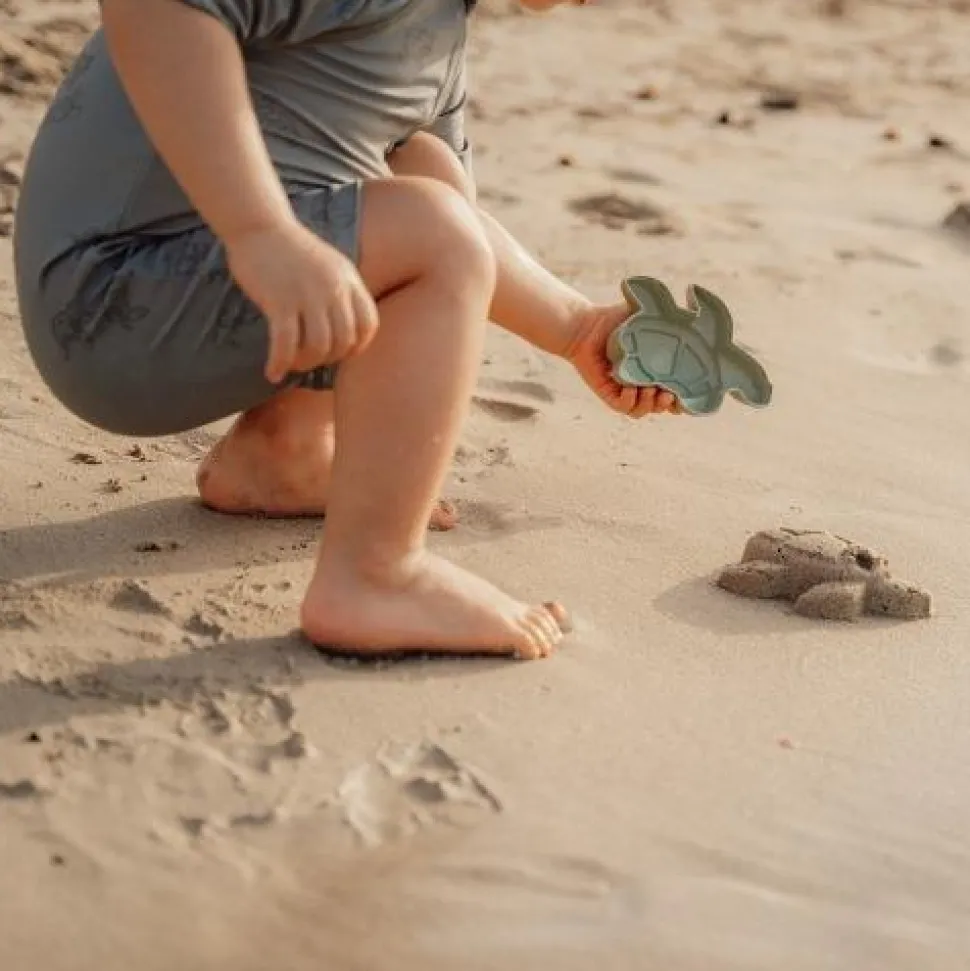 Strandset schepje en zandvormen Sailors Bay