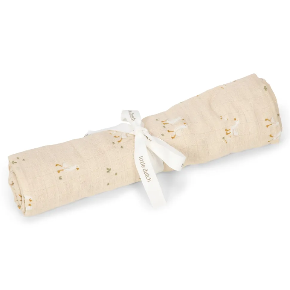 Swaddle - Beige - 120 cm - Newborn Naturals - Little Goose