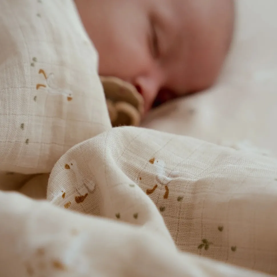 Swaddle - Beige - 120 cm - Newborn Naturals - Little Goose