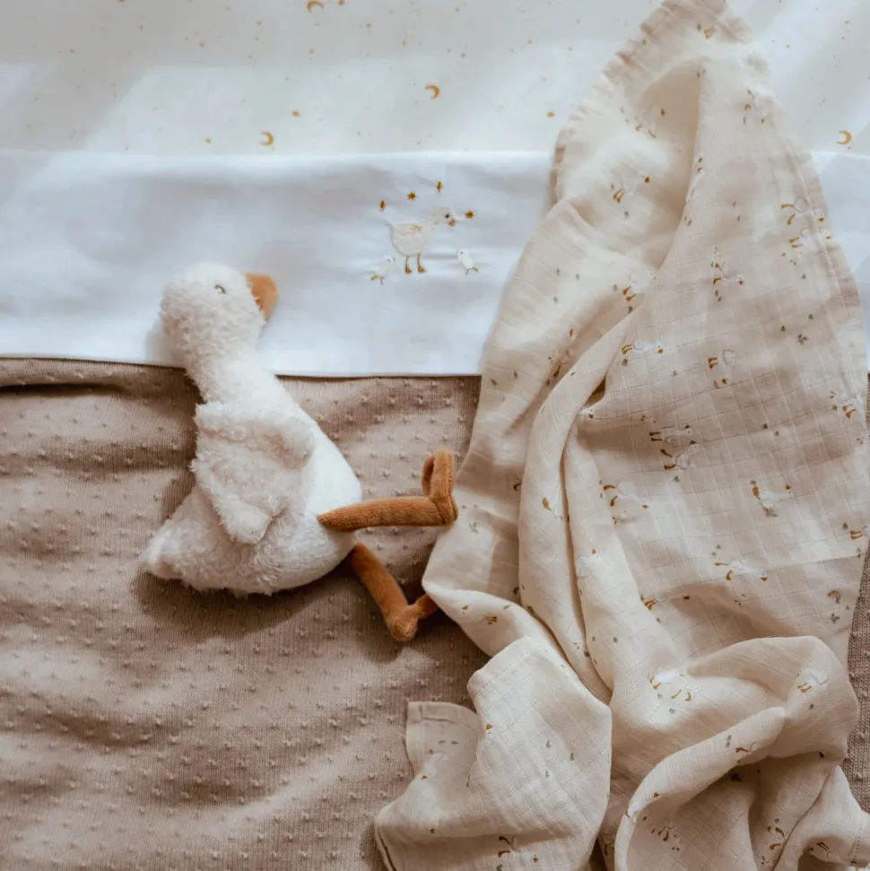 Swaddle - Beige - 120 cm - Newborn Naturals - Little Goose