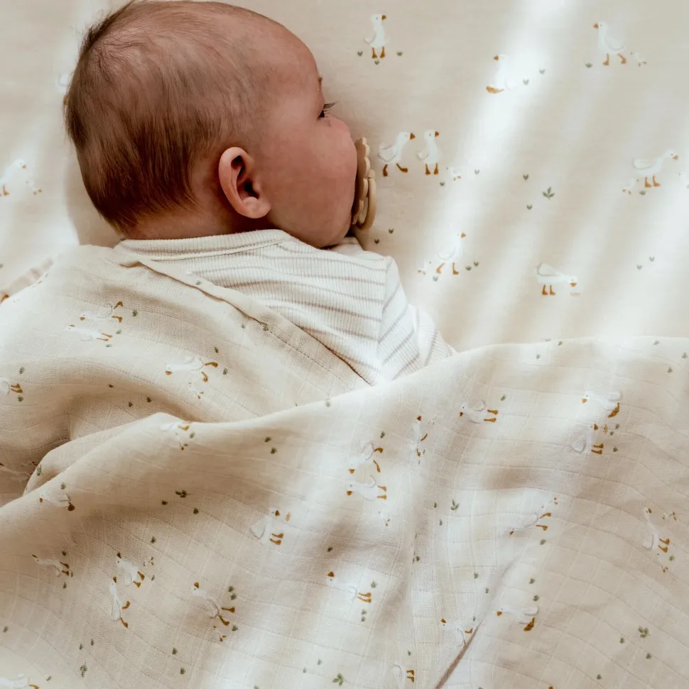 Swaddle - Beige - 120 cm - Newborn Naturals - Little Goose