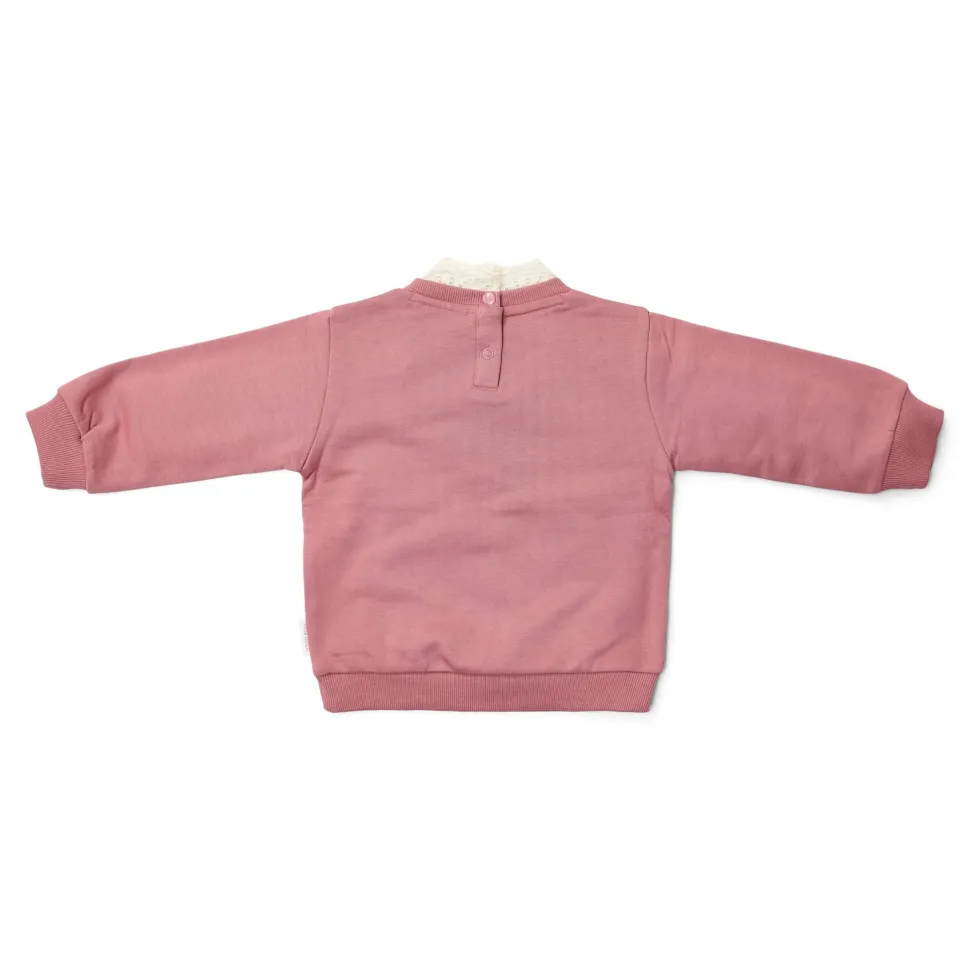 Sweater met kraag - Roze - Fairy Garden