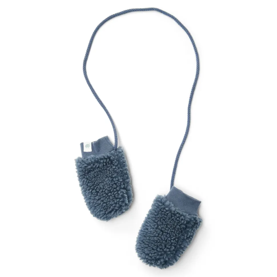 Teddy wanten - Blauw - Newborn Naturals