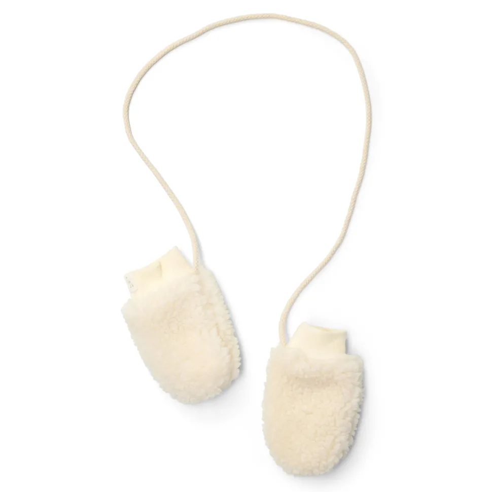 Teddy wanten - Wit - Newborn Naturals