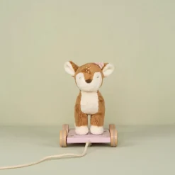 Trekdier Hert - Roze - Fairy Garden