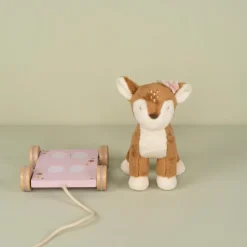 Trekdier Hert - Roze - Fairy Garden