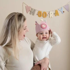 Verjaardagskroon - Roze