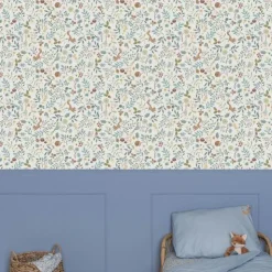 Vliesbehang - Meerkleurig - Forest Friends - Forest Wonders