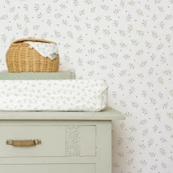 Vliesbehang - Meerkleurig - Essentials - Blueberry Leaves