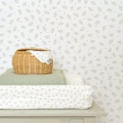 Vliesbehang - Meerkleurig - Essentials - Blueberry Leaves