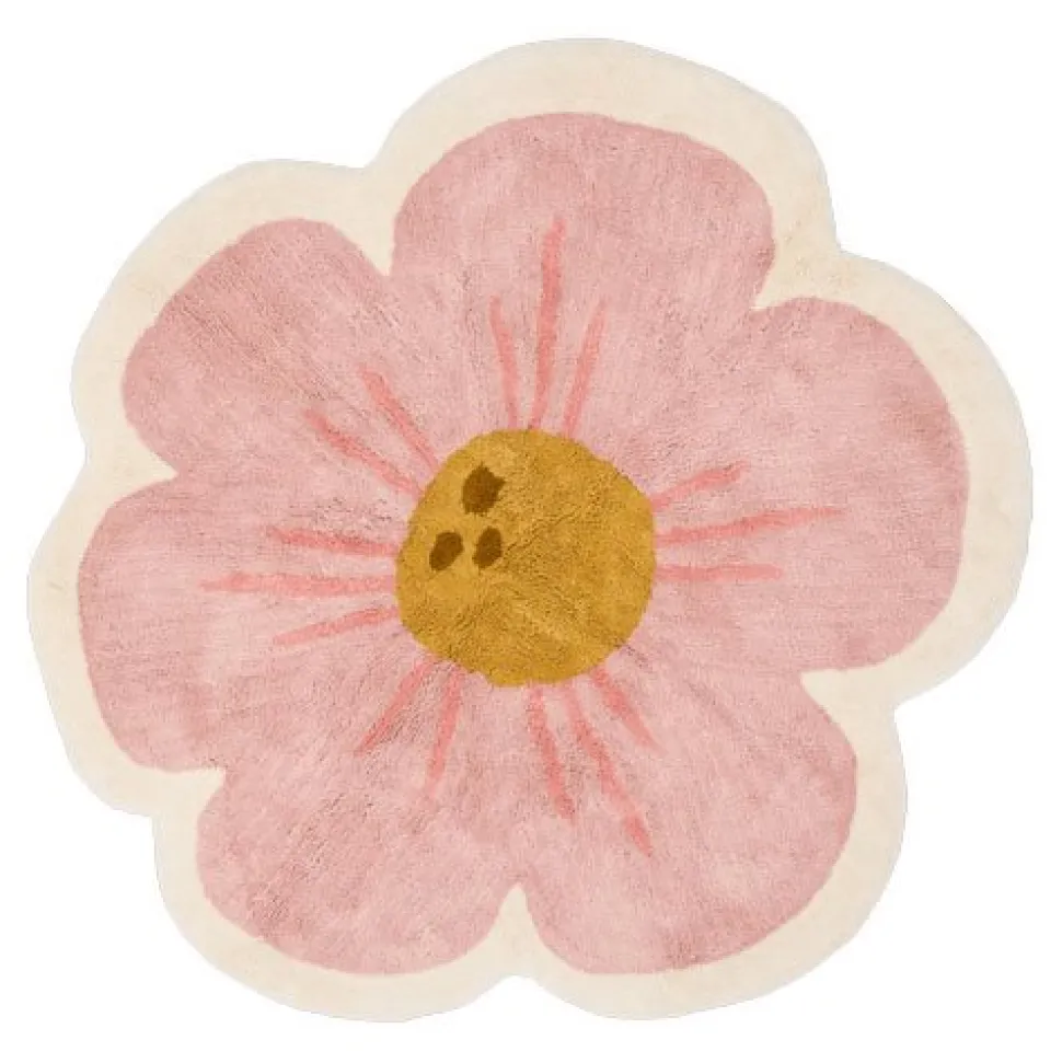 Vloerkleed bloem - Roze - Fairy Garden