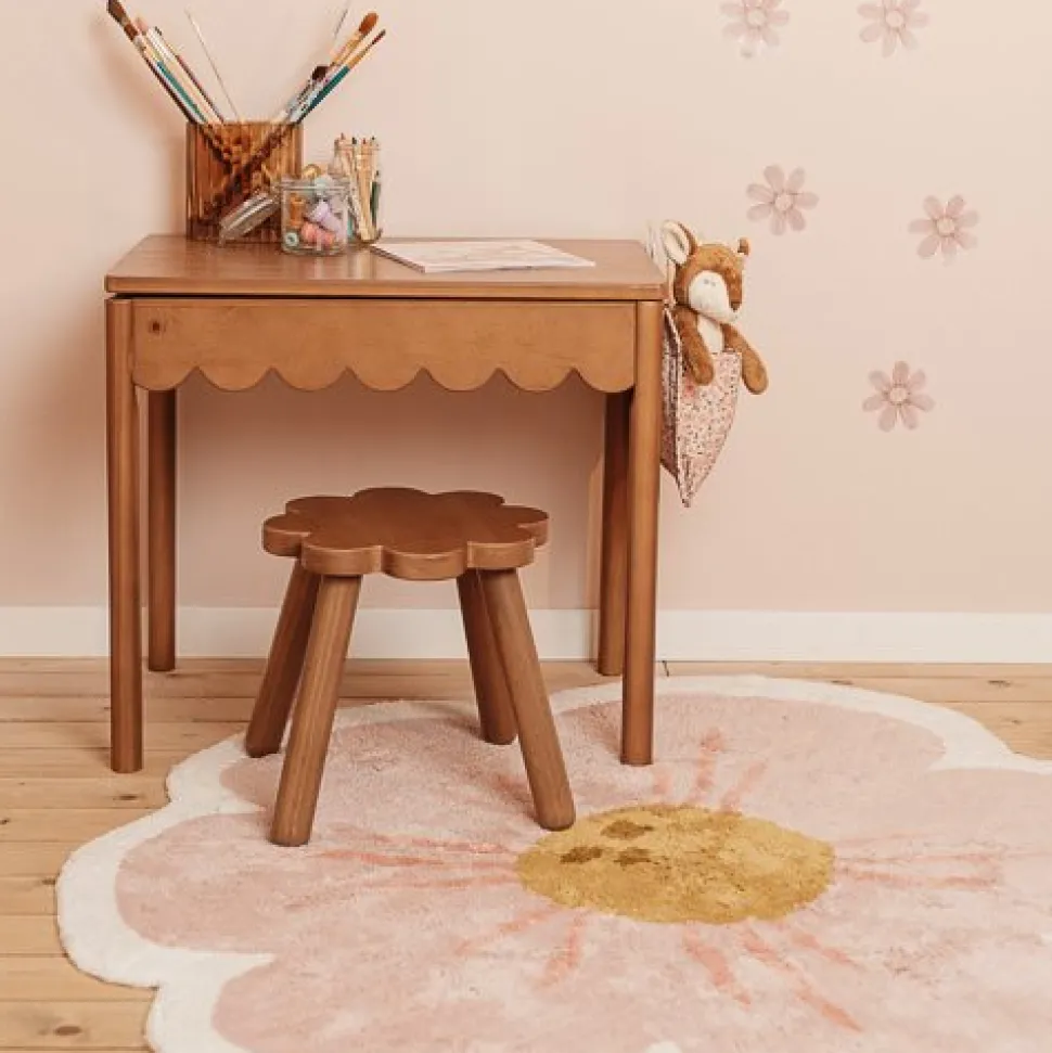 Vloerkleed bloem - Roze - Fairy Garden