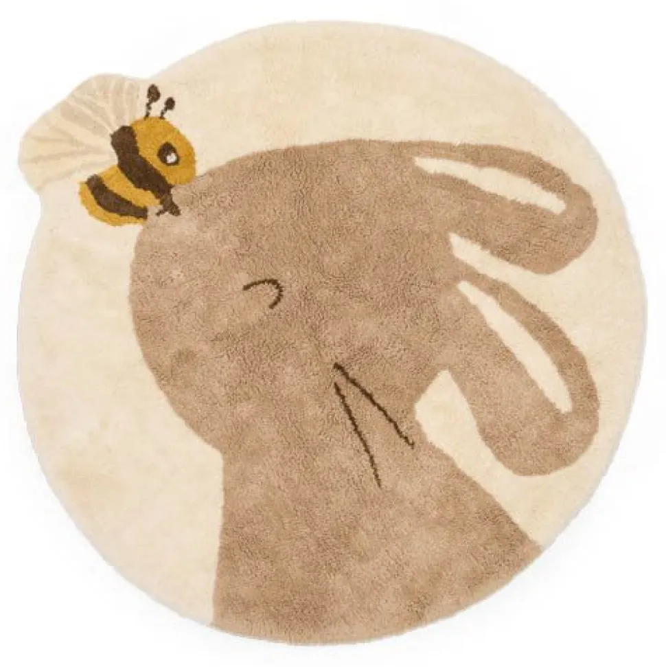 Vloerkleed konijn - Beige