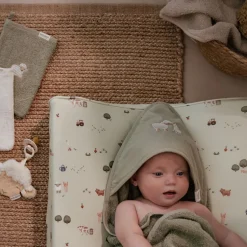 Washandjes set - Groen - Little Farm