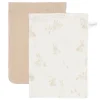 Washandjes set hydrofiel Baby Bunny / Beige