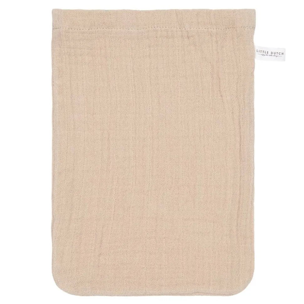 Washandjes set hydrofiel Baby Bunny / Beige