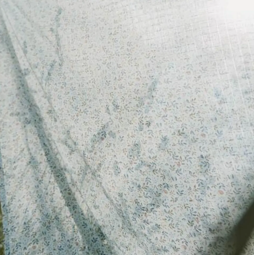 Wieg hoeslaken - Blauw - Forest Friends - Forest Adventure