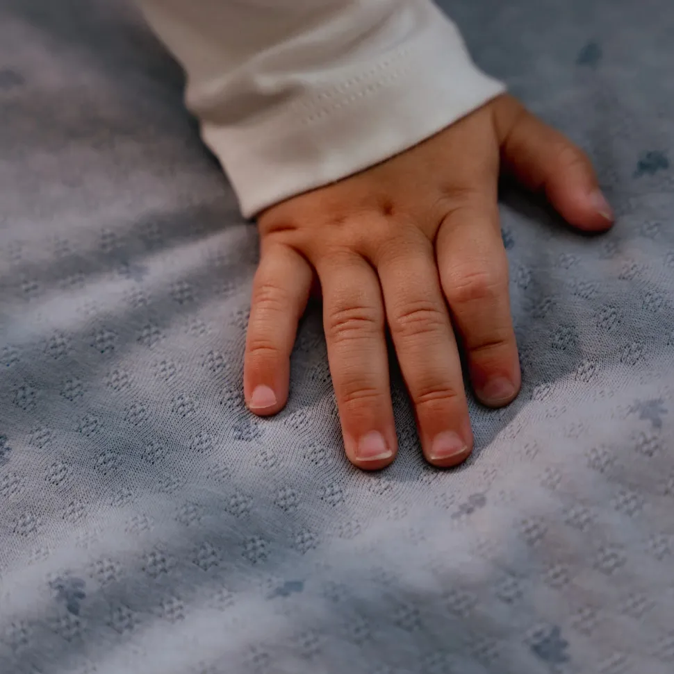 Wiegdeken - Blauw - Essentials