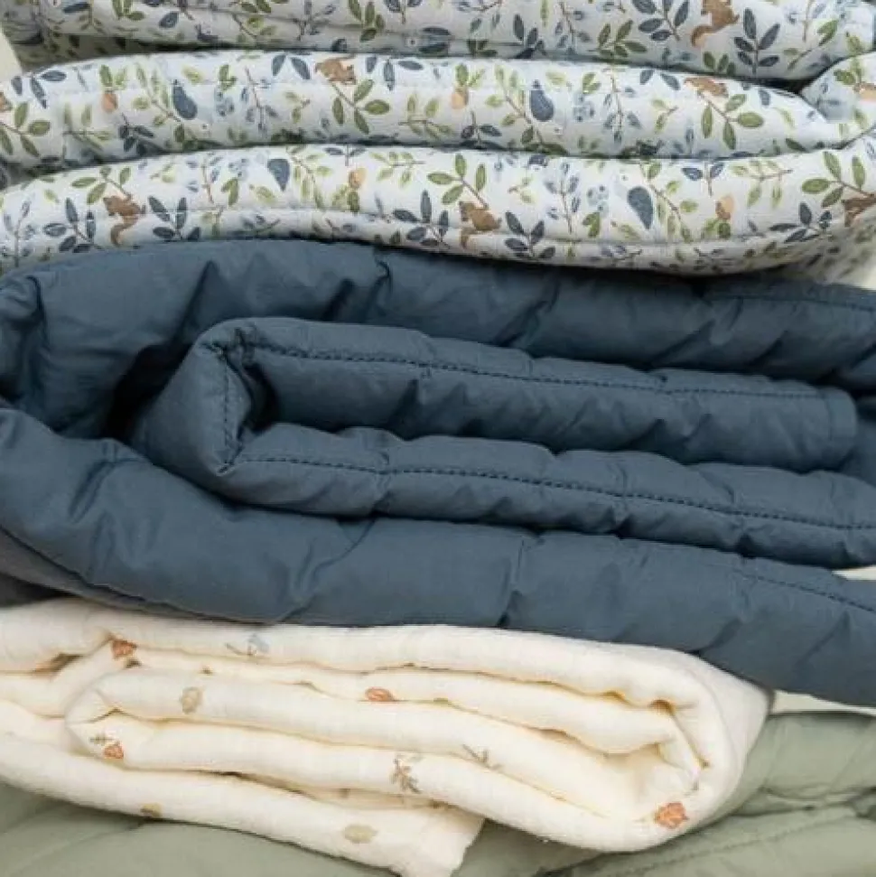 Wiegdeken - Blauw - Forest Friends