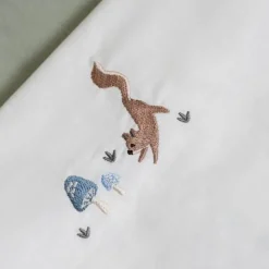 Wieglaken - Wit - Forest Friends