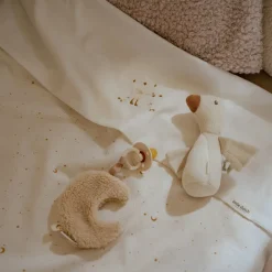 Wieglaken - Wit - Newborn Naturals - Little Goose