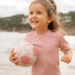 Zwemshirt korte mouw - Lichtroze - Sunny Flowers