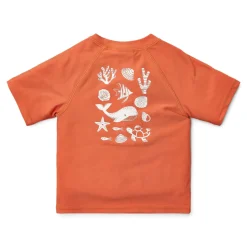 Zwemshirt korte mouw - Rood - Sea Life